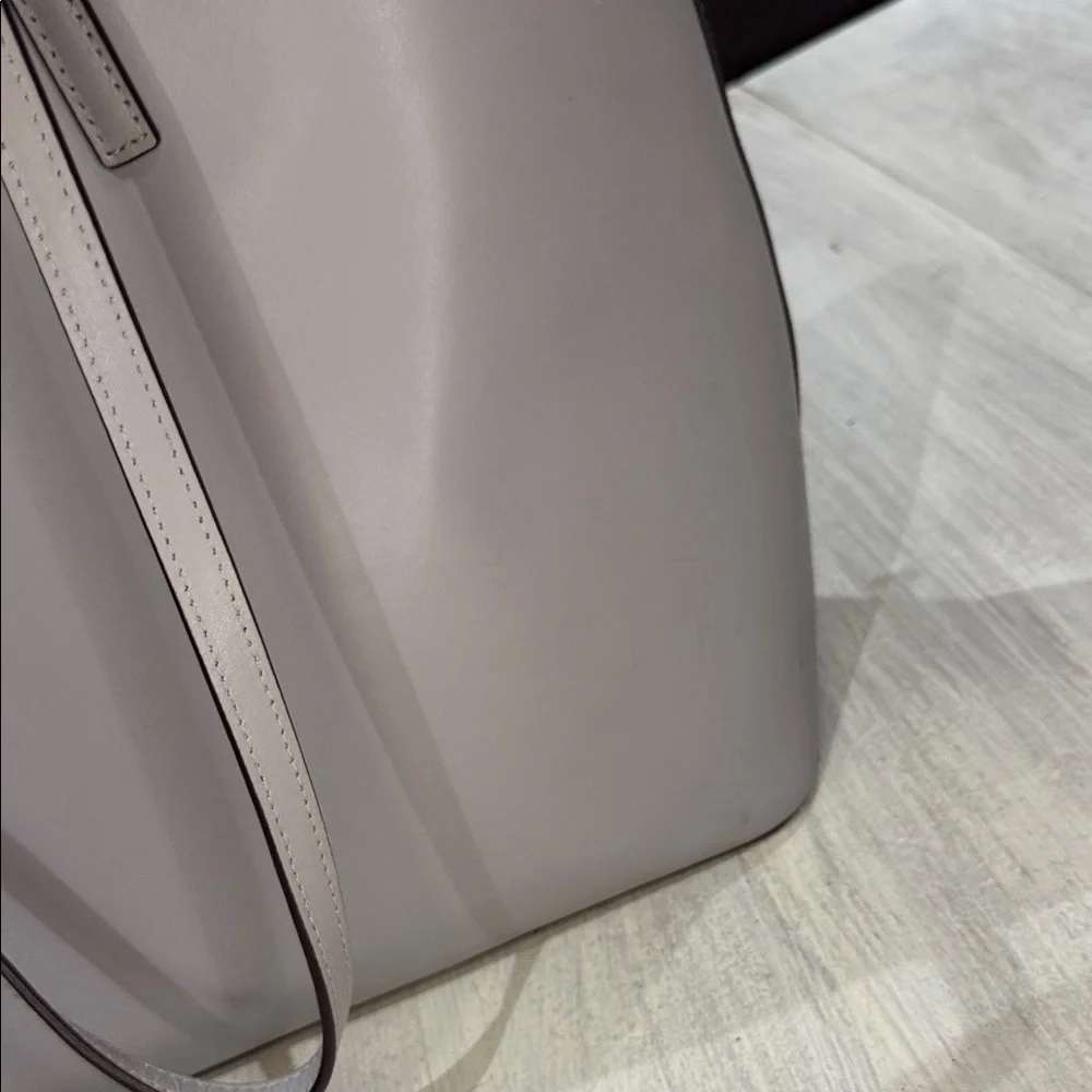 Kate Spade Light Gray Tote Bag